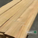 A pack of natural sliced elm veneer 0.6 mm thick with marking