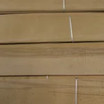Packs of natural sliced beech veneer 0.6 mm secured with straps.