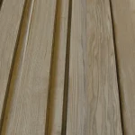 Wood grain pattern of natural sliced oak veneer sheets, 2nd grade.