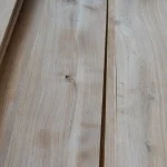 Natural oak wood texture with small knots on sliced veneer
