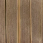 Texture and grain pattern of natural sliced American walnut veneer