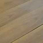 Texture and grain pattern of natural sliced European Walnut veneer