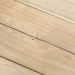 Wood grain texture of natural sliced oak veneer 2.5 mm thick, first grade.