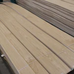 Pack of natural sliced oak veneer with length from 2.1 to 3.8 m.