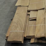 Long sheet of first grade natural sliced European Walnut veneer.