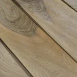 Texture of natural sliced European walnut veneer with distinct grain pattern.