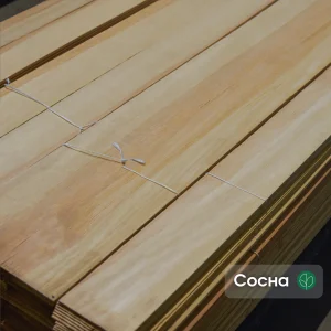Пачка натурального струганого шпону сосни завтовшки 2,5 мм першого ґатунку