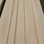 Even strips of first-grade natural sliced alder veneer