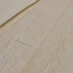 White ash veneer 0.6 mm, 2.1–2.25 m, grade 1: close view of a single sheet