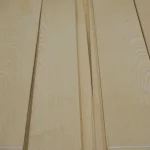 Stack of white ash veneer sheets, 0.6 mm, grade 1