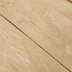Wood grain texture of natural sliced white ash veneer.