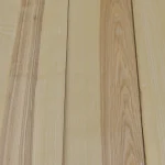 Natural wood grain texture of sliced olive ash veneer