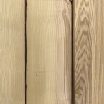 Wood grain texture of Sliced Olive Ash Veneer showing natural growth rings.