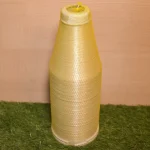 Light yellow spool of Kuper 2210 glue thread for veneer splicing