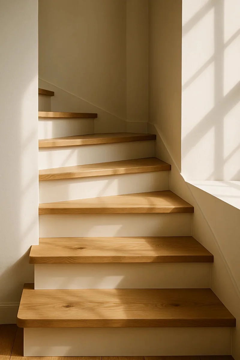 Staircase elements and treads — Amur Cork Tree Sawn Veneer