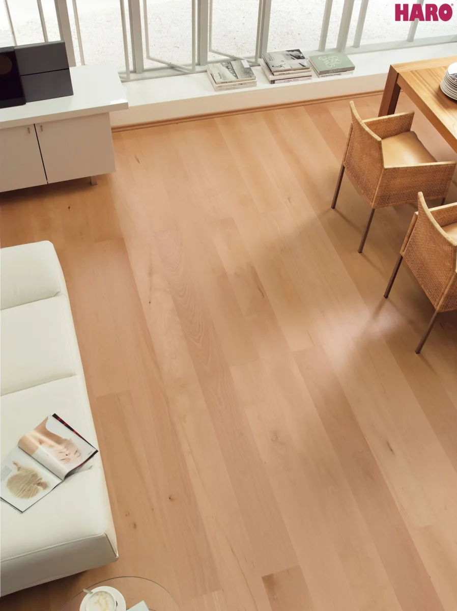 Parquet board — Sawn Beech Veneer
