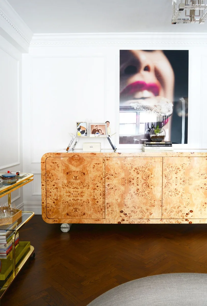 Furniture facades — Burr Poplar Sawn Veneer