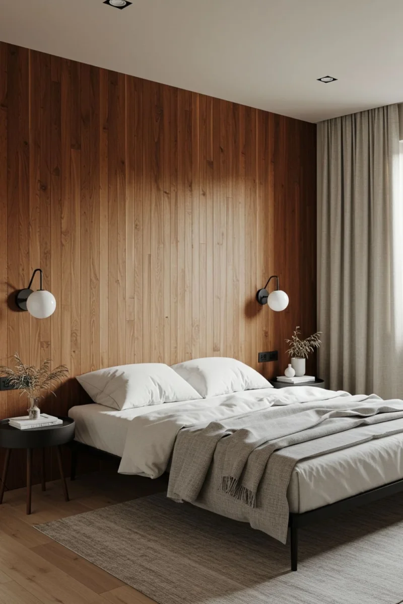 Wall panels — Sawn Teak Veneer