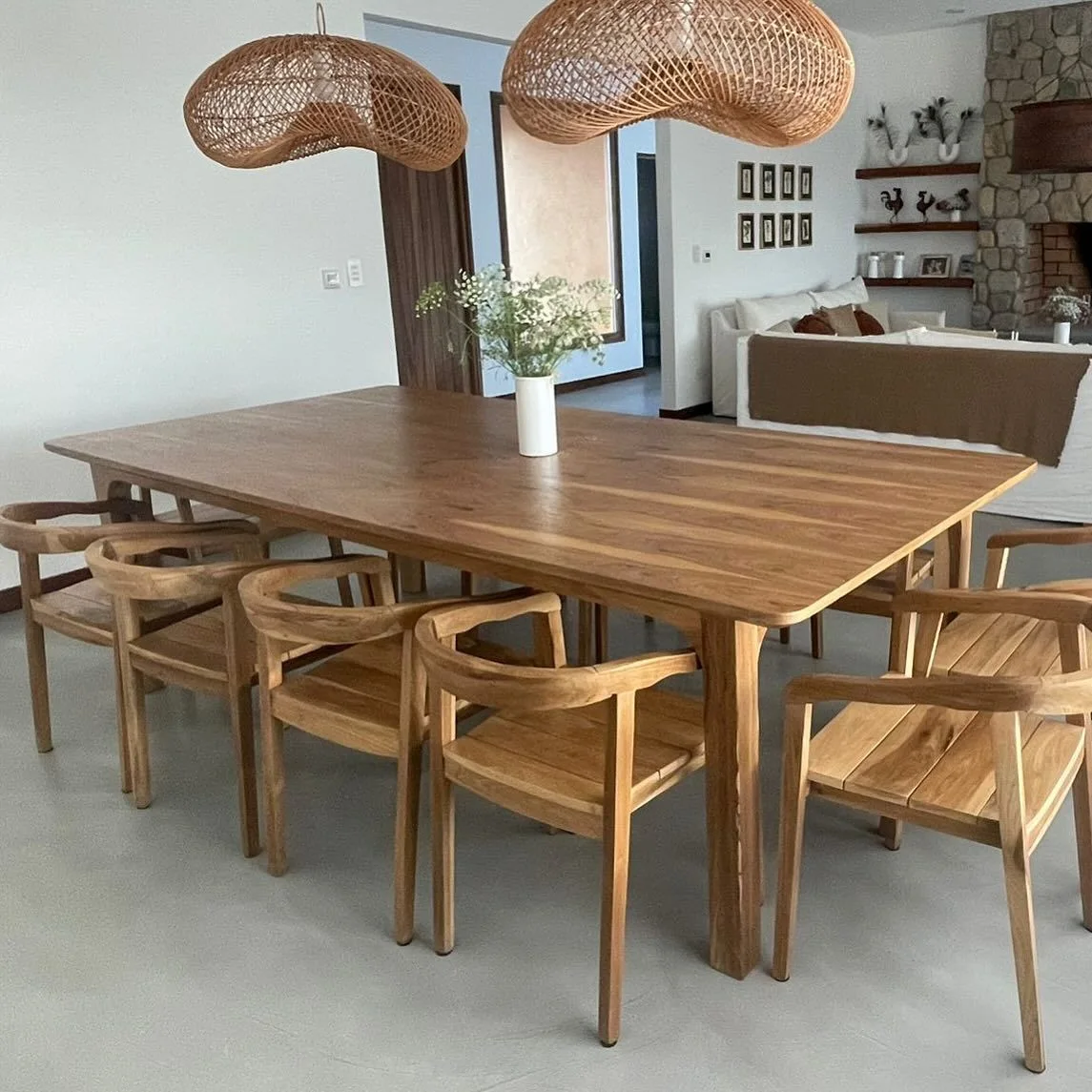 Worktops — Sawn Teak Veneer